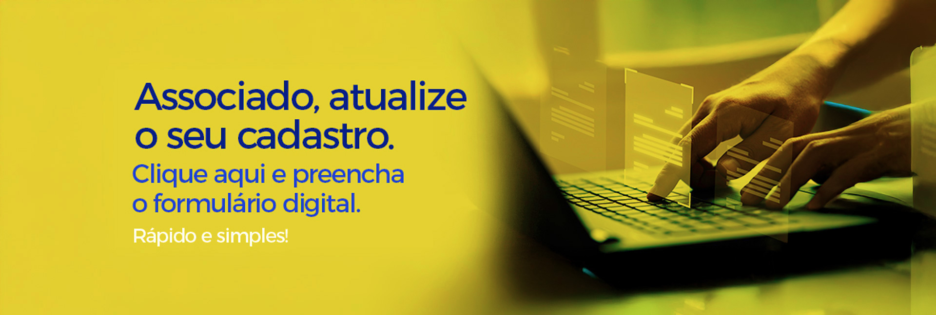 atualização cadastral